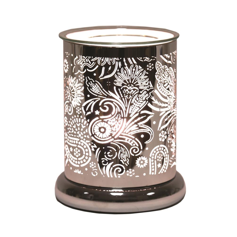 Aroma Paisley Cylinder Electric Wax Melt Burner £19.34